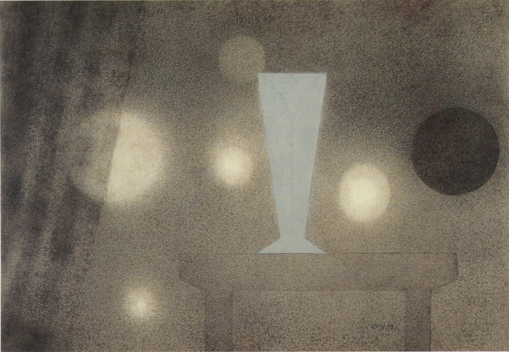 Blue vase